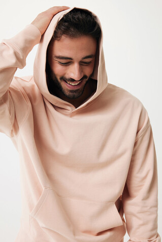 IQONIQ Yoho Relax-Hoodie aus recycelter Baumwolle peach nectar bedrucken, Art.-Nr. T9402.038.S IQONIQ Yoho Relax-Hoodie aus recycelter Baumwolle peach nectar bedrucken, Art.-Nr. T9402.038.S