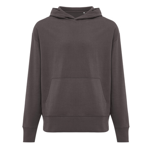 IQONIQ Yoho Relax-Hoodie aus recycelter Baumwolle anthrazit bedrucken, Art.-Nr. T9402.019.XS IQONIQ Yoho Relax-Hoodie aus recycelter Baumwolle anthrazit bedrucken, Art.-Nr. T9402.019.XS