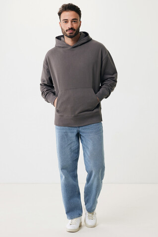 IQONIQ Yoho Relax-Hoodie aus recycelter Baumwolle anthrazit bedrucken, Art.-Nr. T9402.019.XS IQONIQ Yoho Relax-Hoodie aus recycelter Baumwolle anthrazit bedrucken, Art.-Nr. T9402.019.XS