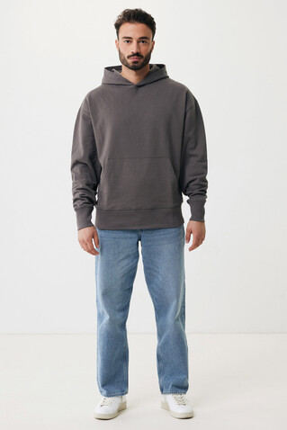 IQONIQ Yoho Relax-Hoodie aus recycelter Baumwolle anthrazit bedrucken, Art.-Nr. T9402.019.XS IQONIQ Yoho Relax-Hoodie aus recycelter Baumwolle anthrazit bedrucken, Art.-Nr. T9402.019.XS