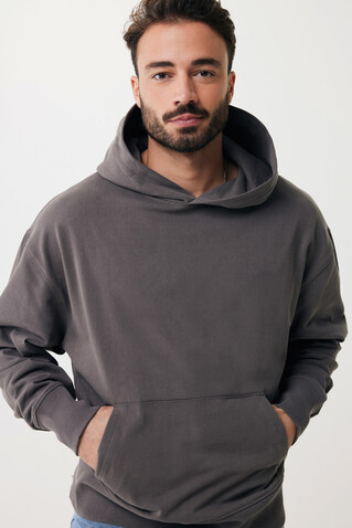 IQONIQ Yoho Relax-Hoodie aus recycelter Baumwolle anthrazit bedrucken, Art.-Nr. T9402.019.XS IQONIQ Yoho Relax-Hoodie aus recycelter Baumwolle anthrazit bedrucken, Art.-Nr. T9402.019.XS