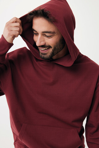 IQONIQ Yoho Relax-Hoodie aus recycelter Baumwolle burgunderrot bedrucken, Art.-Nr. T9402.007.M IQONIQ Yoho Relax-Hoodie aus recycelter Baumwolle burgunderrot bedrucken, Art.-Nr. T9402.007.M