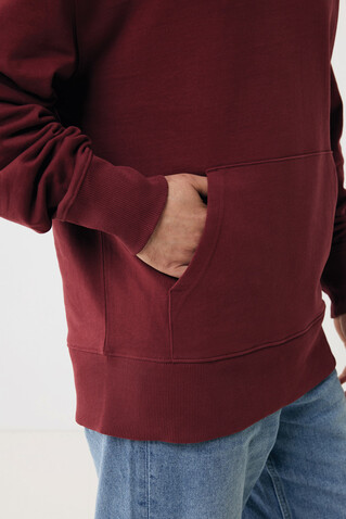 IQONIQ Yoho Relax-Hoodie aus recycelter Baumwolle burgunderrot bedrucken, Art.-Nr. T9402.007.M IQONIQ Yoho Relax-Hoodie aus recycelter Baumwolle burgunderrot bedrucken, Art.-Nr. T9402.007.M