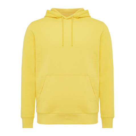 IQONIQ Rila Lightweight Hoodie aus recycelter Baumwolle gelb bedrucken, Art.-Nr. T9404.045.XXS IQONIQ Rila Lightweight Hoodie aus recycelter Baumwolle gelb bedrucken, Art.-Nr. T9404.045.XXS