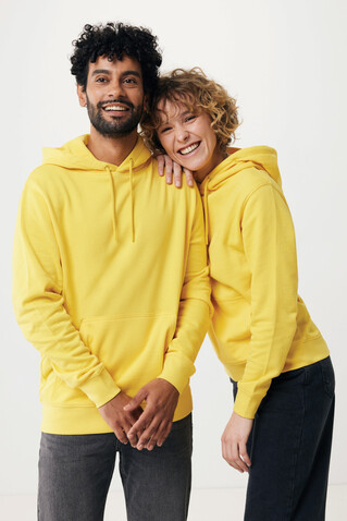 IQONIQ Rila Lightweight Hoodie aus recycelter Baumwolle gelb bedrucken, Art.-Nr. T9404.045.XXS IQONIQ Rila Lightweight Hoodie aus recycelter Baumwolle gelb bedrucken, Art.-Nr. T9404.045.XXS