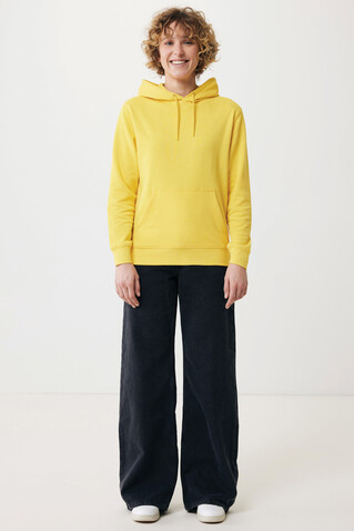 IQONIQ Rila Lightweight Hoodie aus recycelter Baumwolle gelb bedrucken, Art.-Nr. T9404.045.XXS IQONIQ Rila Lightweight Hoodie aus recycelter Baumwolle gelb bedrucken, Art.-Nr. T9404.045.XXS