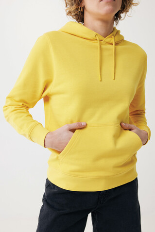 IQONIQ Rila Lightweight Hoodie aus recycelter Baumwolle gelb bedrucken, Art.-Nr. T9404.045.XXS IQONIQ Rila Lightweight Hoodie aus recycelter Baumwolle gelb bedrucken, Art.-Nr. T9404.045.XXS