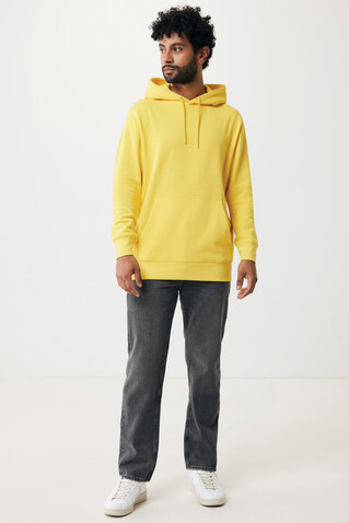 IQONIQ Rila Lightweight Hoodie aus recycelter Baumwolle gelb bedrucken, Art.-Nr. T9404.045.XXS IQONIQ Rila Lightweight Hoodie aus recycelter Baumwolle gelb bedrucken, Art.-Nr. T9404.045.XXS