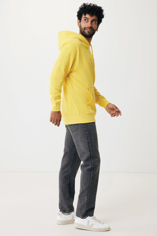 IQONIQ Rila Lightweight Hoodie aus recycelter Baumwolle gelb bedrucken, Art.-Nr. T9404.045.XXS IQONIQ Rila Lightweight Hoodie aus recycelter Baumwolle gelb bedrucken, Art.-Nr. T9404.045.XXS