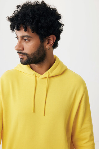 IQONIQ Rila Lightweight Hoodie aus recycelter Baumwolle gelb bedrucken, Art.-Nr. T9404.045.XXS IQONIQ Rila Lightweight Hoodie aus recycelter Baumwolle gelb bedrucken, Art.-Nr. T9404.045.XXS