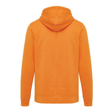 IQONIQ Rila Lightweight Hoodie aus recycelter Baumwolle orange bedrucken, Art.-Nr. T9404.044.XXXL