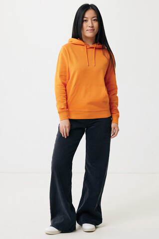 IQONIQ Rila Lightweight Hoodie aus recycelter Baumwolle orange bedrucken, Art.-Nr. T9404.044.XXXL