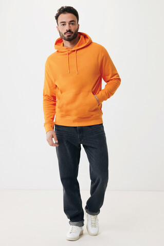 IQONIQ Rila Lightweight Hoodie aus recycelter Baumwolle orange bedrucken, Art.-Nr. T9404.044.XXXL