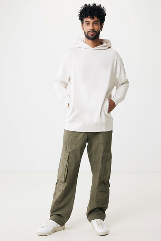 IQONIQ Yengo Hoodie mit Seitentaschen aus rec. Baumwolle ivory white bedrucken, Art.-Nr. T9405.040.XXXL IQONIQ Yengo Hoodie mit Seitentaschen aus rec. Baumwolle ivory white bedrucken, Art.-Nr. T9405.040.XXXL