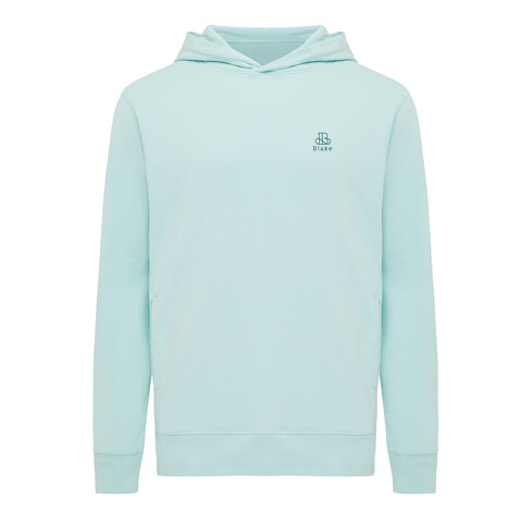 IQONIQ Yengo Hoodie mit Seitentaschen aus rec. Baumwolle crushed mint bedrucken, Art.-Nr. T9405.037.XXS IQONIQ Yengo Hoodie mit Seitentaschen aus rec. Baumwolle crushed mint bedrucken, Art.-Nr. T9405.037.XXS