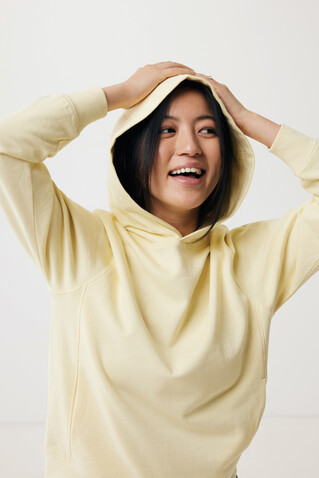IQONIQ Yengo Hoodie mit Seitentaschen aus rec. Baumwolle cream yellow bedrucken, Art.-Nr. T9405.036.XS IQONIQ Yengo Hoodie mit Seitentaschen aus rec. Baumwolle cream yellow bedrucken, Art.-Nr. T9405.036.XS