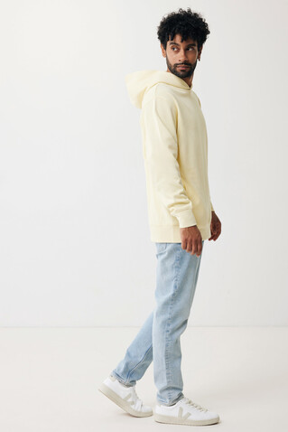 IQONIQ Yengo Hoodie mit Seitentaschen aus rec. Baumwolle cream yellow bedrucken, Art.-Nr. T9405.036.XS IQONIQ Yengo Hoodie mit Seitentaschen aus rec. Baumwolle cream yellow bedrucken, Art.-Nr. T9405.036.XS