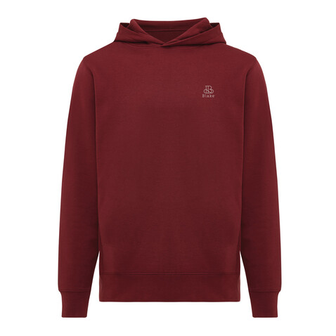 IQONIQ Yengo Hoodie mit Seitentaschen aus rec. Baumwolle burgunderrot bedrucken, Art.-Nr. T9405.007.XS IQONIQ Yengo Hoodie mit Seitentaschen aus rec. Baumwolle burgunderrot bedrucken, Art.-Nr. T9405.007.XS