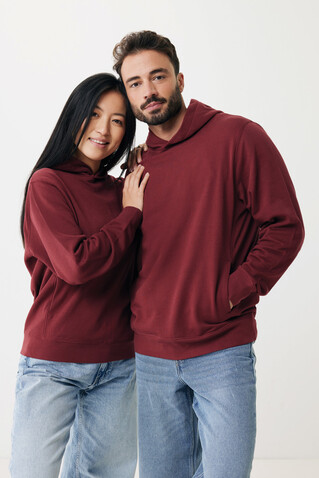 IQONIQ Yengo Hoodie mit Seitentaschen aus rec. Baumwolle burgunderrot bedrucken, Art.-Nr. T9405.007.XS IQONIQ Yengo Hoodie mit Seitentaschen aus rec. Baumwolle burgunderrot bedrucken, Art.-Nr. T9405.007.XS