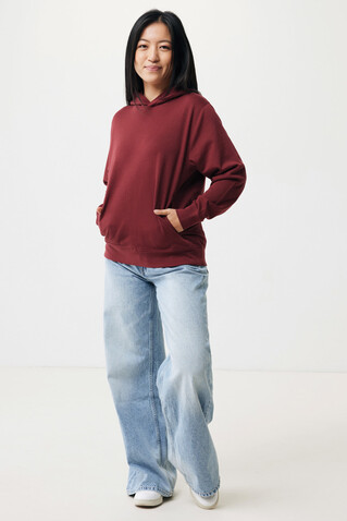 IQONIQ Yengo Hoodie mit Seitentaschen aus rec. Baumwolle burgunderrot bedrucken, Art.-Nr. T9405.007.XS IQONIQ Yengo Hoodie mit Seitentaschen aus rec. Baumwolle burgunderrot bedrucken, Art.-Nr. T9405.007.XS