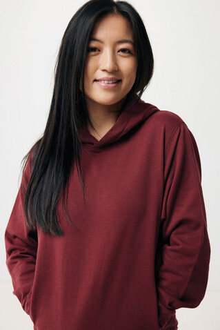 IQONIQ Yengo Hoodie mit Seitentaschen aus rec. Baumwolle burgunderrot bedrucken, Art.-Nr. T9405.007.XS IQONIQ Yengo Hoodie mit Seitentaschen aus rec. Baumwolle burgunderrot bedrucken, Art.-Nr. T9405.007.XS