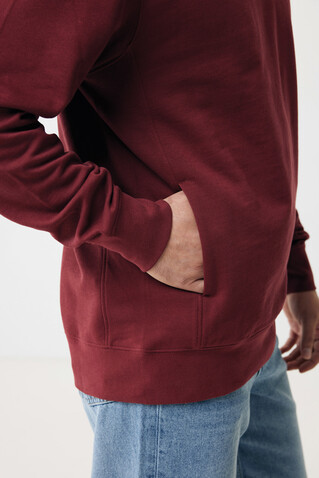IQONIQ Yengo Hoodie mit Seitentaschen aus rec. Baumwolle burgunderrot bedrucken, Art.-Nr. T9405.007.XS IQONIQ Yengo Hoodie mit Seitentaschen aus rec. Baumwolle burgunderrot bedrucken, Art.-Nr. T9405.007.XS