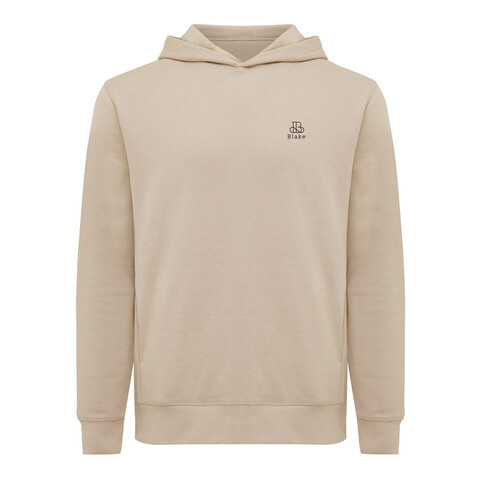 IQONIQ Yengo Hoodie mit Seitentaschen aus rec. Baumwolle desert bedrucken, Art.-Nr. T9405.006.XXS