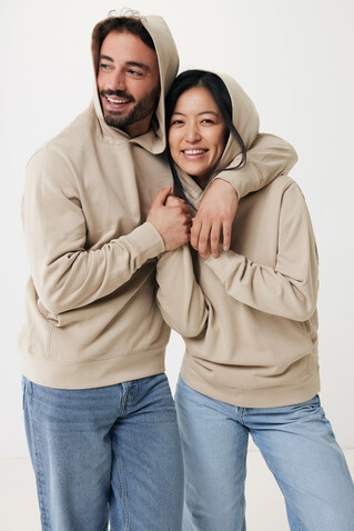 IQONIQ Yengo Hoodie mit Seitentaschen aus rec. Baumwolle desert bedrucken, Art.-Nr. T9405.006.XXS