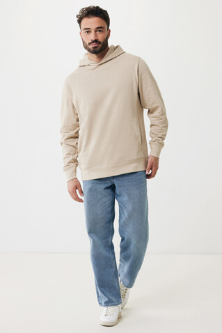 IQONIQ Yengo Hoodie mit Seitentaschen aus rec. Baumwolle desert bedrucken, Art.-Nr. T9405.006.XXS