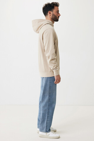 IQONIQ Yengo Hoodie mit Seitentaschen aus rec. Baumwolle desert bedrucken, Art.-Nr. T9405.006.XXS