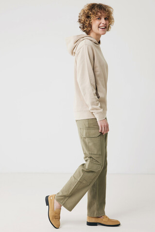 IQONIQ Yengo Hoodie mit Seitentaschen aus rec. Baumwolle desert bedrucken, Art.-Nr. T9405.006.XXS