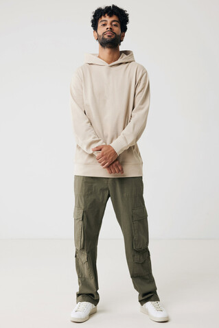 IQONIQ Yengo Hoodie mit Seitentaschen aus rec. Baumwolle desert bedrucken, Art.-Nr. T9405.006.XXS