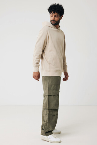 IQONIQ Yengo Hoodie mit Seitentaschen aus rec. Baumwolle desert bedrucken, Art.-Nr. T9405.006.XXS