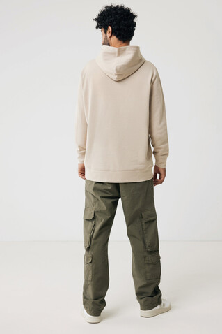 IQONIQ Yengo Hoodie mit Seitentaschen aus rec. Baumwolle desert bedrucken, Art.-Nr. T9405.006.XXS