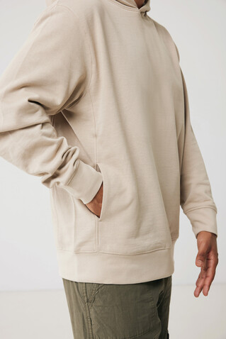 IQONIQ Yengo Hoodie mit Seitentaschen aus rec. Baumwolle desert bedrucken, Art.-Nr. T9405.006.XXS