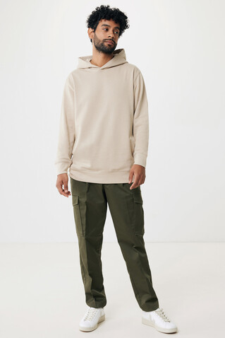 IQONIQ Yengo Hoodie mit Seitentaschen aus rec. Baumwolle desert bedrucken, Art.-Nr. T9405.006.XXS