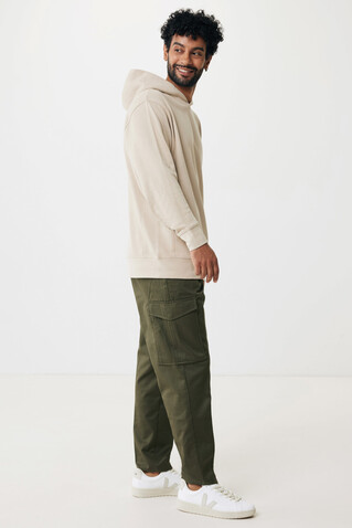IQONIQ Yengo Hoodie mit Seitentaschen aus rec. Baumwolle desert bedrucken, Art.-Nr. T9405.006.XXS
