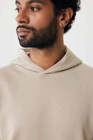 IQONIQ Yengo Hoodie mit Seitentaschen aus rec. Baumwolle desert bedrucken, Art.-Nr. T9405.006.XXS