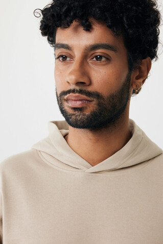 IQONIQ Yengo Hoodie mit Seitentaschen aus rec. Baumwolle desert bedrucken, Art.-Nr. T9405.006.XXS