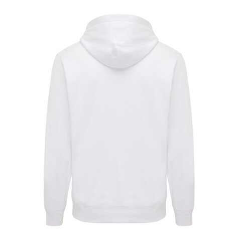 IQONIQ Yengo Hoodie mit Seitentaschen aus rec. Baumwolle recycled white bedrucken, Art.-Nr. T9405.004.XXS