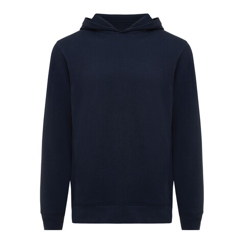 IQONIQ Yengo Hoodie mit Seitentaschen aus rec. Baumwolle navy blau bedrucken, Art.-Nr. T9405.002.XXS IQONIQ Yengo Hoodie mit Seitentaschen aus rec. Baumwolle navy blau bedrucken, Art.-Nr. T9405.002.XXS