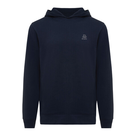 IQONIQ Yengo Hoodie mit Seitentaschen aus rec. Baumwolle navy blau bedrucken, Art.-Nr. T9405.002.XXS IQONIQ Yengo Hoodie mit Seitentaschen aus rec. Baumwolle navy blau bedrucken, Art.-Nr. T9405.002.XXS