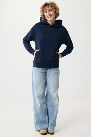 IQONIQ Yengo Hoodie mit Seitentaschen aus rec. Baumwolle navy blau bedrucken, Art.-Nr. T9405.002.XXS IQONIQ Yengo Hoodie mit Seitentaschen aus rec. Baumwolle navy blau bedrucken, Art.-Nr. T9405.002.XXS