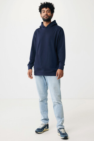 IQONIQ Yengo Hoodie mit Seitentaschen aus rec. Baumwolle navy blau bedrucken, Art.-Nr. T9405.002.XXS IQONIQ Yengo Hoodie mit Seitentaschen aus rec. Baumwolle navy blau bedrucken, Art.-Nr. T9405.002.XXS