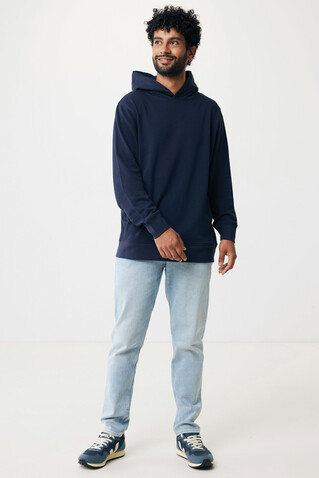 IQONIQ Yengo Hoodie mit Seitentaschen aus rec. Baumwolle navy blau bedrucken, Art.-Nr. T9405.002.XXS IQONIQ Yengo Hoodie mit Seitentaschen aus rec. Baumwolle navy blau bedrucken, Art.-Nr. T9405.002.XXS