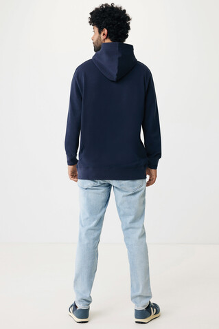 IQONIQ Yengo Hoodie mit Seitentaschen aus rec. Baumwolle navy blau bedrucken, Art.-Nr. T9405.002.XXS IQONIQ Yengo Hoodie mit Seitentaschen aus rec. Baumwolle navy blau bedrucken, Art.-Nr. T9405.002.XXS