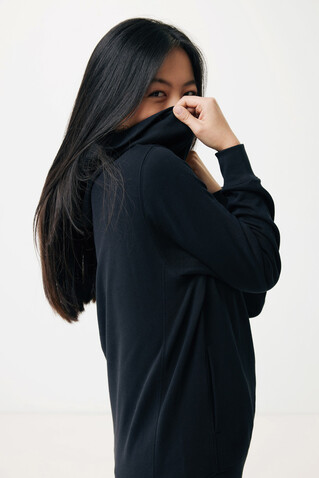 IQONIQ Yengo Hoodie mit Seitentaschen aus rec. Baumwolle schwarz bedrucken, Art.-Nr. T9405.001.XS IQONIQ Yengo Hoodie mit Seitentaschen aus rec. Baumwolle schwarz bedrucken, Art.-Nr. T9405.001.XS