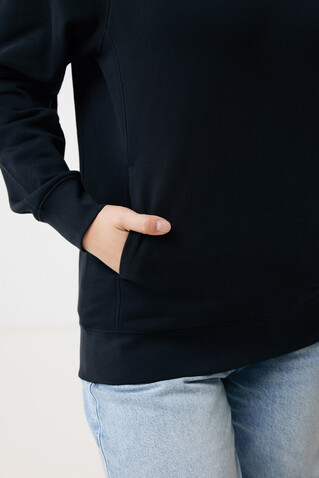 IQONIQ Yengo Hoodie mit Seitentaschen aus rec. Baumwolle schwarz bedrucken, Art.-Nr. T9405.001.XS IQONIQ Yengo Hoodie mit Seitentaschen aus rec. Baumwolle schwarz bedrucken, Art.-Nr. T9405.001.XS