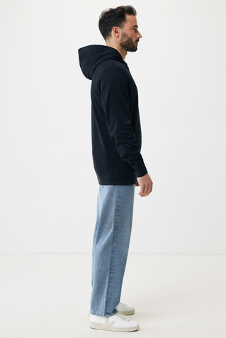 IQONIQ Yengo Hoodie mit Seitentaschen aus rec. Baumwolle schwarz bedrucken, Art.-Nr. T9405.001.XS IQONIQ Yengo Hoodie mit Seitentaschen aus rec. Baumwolle schwarz bedrucken, Art.-Nr. T9405.001.XS