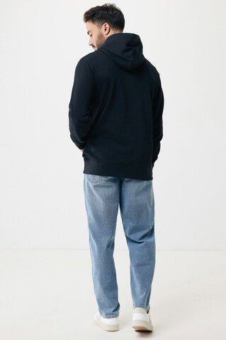 IQONIQ Yengo Hoodie mit Seitentaschen aus rec. Baumwolle schwarz bedrucken, Art.-Nr. T9405.001.XS IQONIQ Yengo Hoodie mit Seitentaschen aus rec. Baumwolle schwarz bedrucken, Art.-Nr. T9405.001.XS